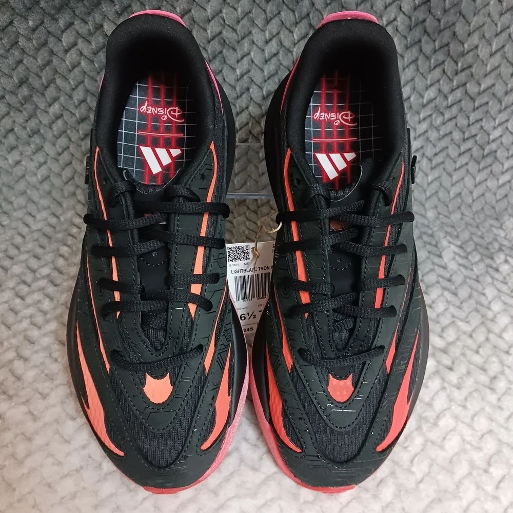 Adidas X Tron Ares Lightblaze Men's Casual Sneakers Shoes Black Red Size 6.5